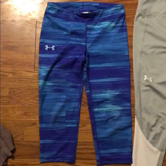 Lot of 2 Youth Medium Under Armour legging - Picture 2 of 8